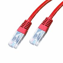 RJ45 CAT6 UTP AWG26 Red Cord Lg 25m