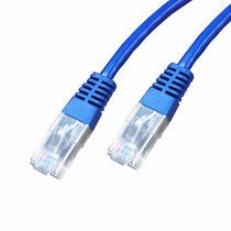 RJ45 CAT6 UTP Shielded Cable AWG26 Blue 1m Length