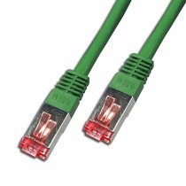 RJ45 CAT6 SSTP AWG26 LSZH green cable 5m long