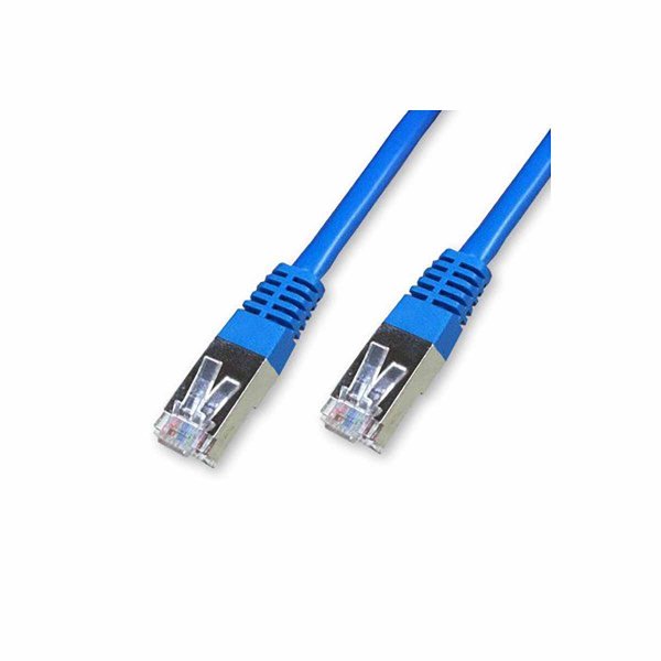 RJ45 CAT6 FTP Shielded Cable AWG26 Blue Lg 0.50m
