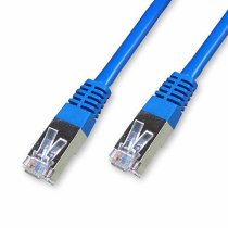 RJ45 CAT6 FTP Shielded Cable AWG26 Blue Lg 0.70m