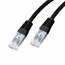 CAT6 UTP Black RJ45 Cable Lg 1.5m