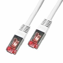 White LSZH RJ45 CAT6 SSTP AWG26 Cable 25m