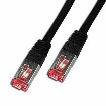 RJ45 CAT6 SSTP AWG26 LSZH Black Cable Length 3m