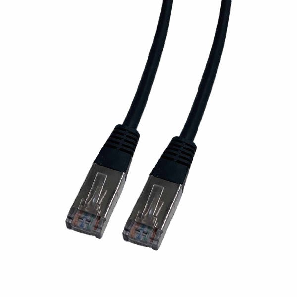 RJ45 CAT6 FTP AWG26 LSZH Black Cable Lg 5m