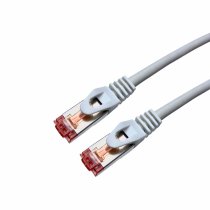 White LSZH CAT6A SSTP RJ45 Cord with Test Plug Lg 40m
