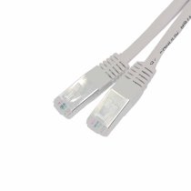 White CAT6A FTP RJ45 Cable Length 0.50m