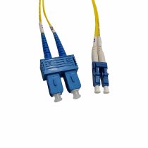 Duplex Single Mode G.657A2 SC/PC-LC/PC Fiber Optic Cord 10m