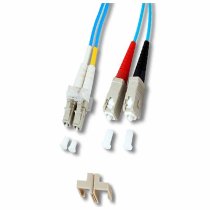 Duplex Multimode 50/125 OM4 SC/PC-LC/PC 20m Fiber Optic Cable