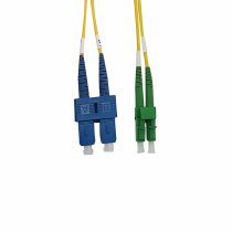 Duplex Single Mode G.657A2 LC / APC-SC / PC Fiber Cord 15m long