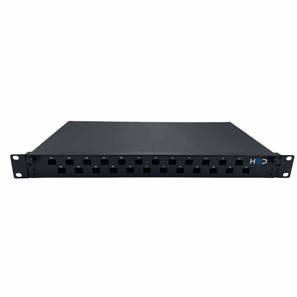 Sliding 1U 24 SC SX/LC DX 19" Drawer Empty