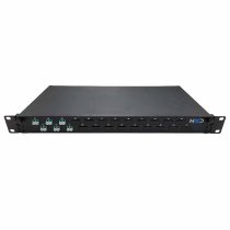 Sliding 19″ Drawer 1U 24 LCU DX Single-Mode Equipped with 3 LCU DX Pass-Throughs