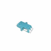 LC Duplex Multimode Aqua Traversal - Ceramic Ferrule