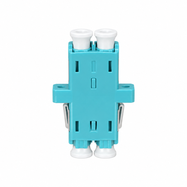 LC Duplex Multimode Aqua Adaptor – Ceramic Ferrule – HSD