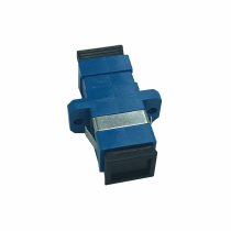 Single-mode blue SC simplex connector with ceramic ferrule