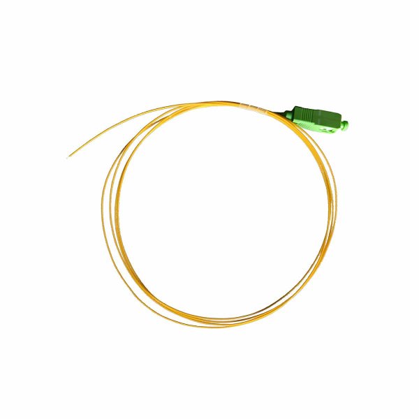 Pigtail SCA singlemode G.657A2 - Yellow Lg 1.5m