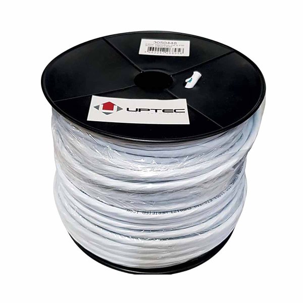 RJ45 CAT6 F/FTP 1x4p LSZH white 100m Cable
