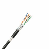RJ45 CAT7 S/FTP 1x4p PE LSZH black 500m cable