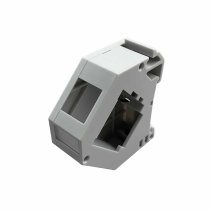 45x45 RJ45 Blank Plate for 2 RJ45 Outlets, White for UPTEC Socket