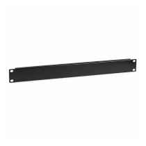 19″ 1U Black Solid Blank Panel (Plate)