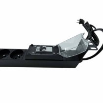 PDU 19" 1U power strip 6 outlets + diff 16A 30mA circuit breaker LEGRAND Lg 2.5m