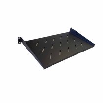19″ 1U Black Shelf - Depth 250mm - Load 20Kg
