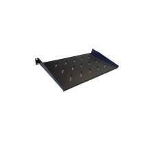 19″ 1U Black Shelf - Depth 350mm - Load 20Kg