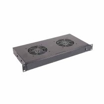 1U Rack-Mountable Ventilation Drawer (2 Fans)