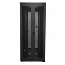 UPTEC 19″ Network Rack – 42U – 800 x 1000mm – Double Perforated Doors – Black