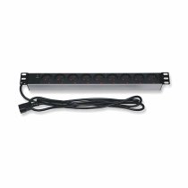 PDU 19″ 1U power strip 9 outlets - LED indicator - C14 plug Lg 2.3m