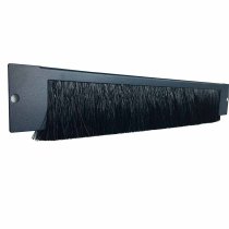 Brush cable entry for cabinet roof