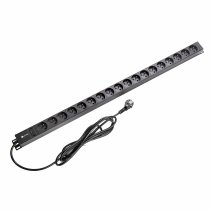 Vertical PDU 18 outlets 2P+T with light indicator Lg 3m