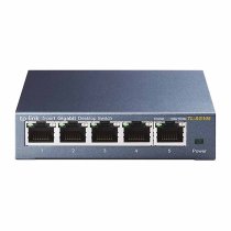 TP-LINK - 5-Port Gigabit Desktop Switch - Metal Case - TL-SG105