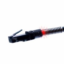 RJ45 CAT6A FTP Patchsee LSZH black cable Lg 15.2m