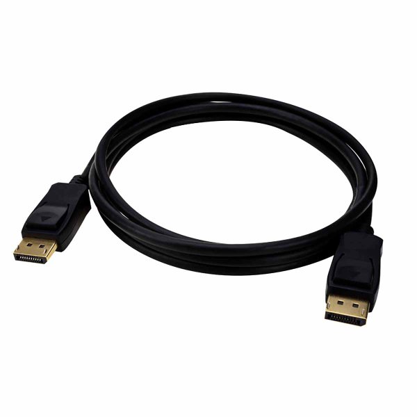 DisplayPort 1.4 M to HDMI 2.0 M AWG30 Black Cable Lg 2m