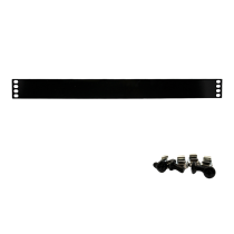 Excel 1U Blanking Plate Black