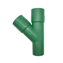 Duct 56 53.9mm Y Branch - Green (OQM 100)