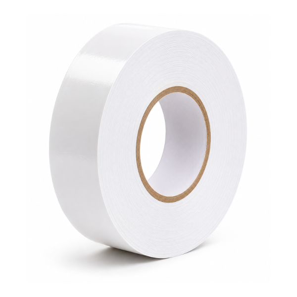 White PVC Tape - 25mm x 33m