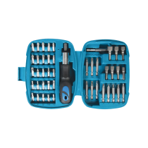 Ratchet Screwdriver Bit & Socket Set - 45 Pieces