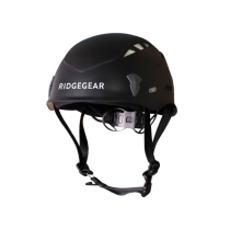 RidgeGear Black Helmet EN397