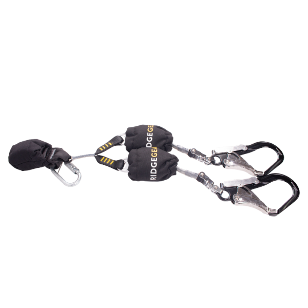 RidgeGear Chaser Twin Leg Self Retracting Lanyard RGL28