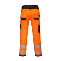 Portwest PW340 PW3 Orange Polycotton Hi Vis Work Trousers - Various Sizes Available