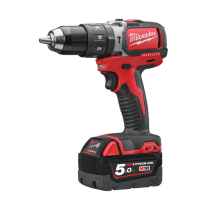 Milwaukee M18™ Brushless Percussion Drill (2 X 5.0Ah batteries, charger, HD Box) M18BLPD2-502X