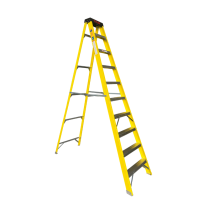 Titan Fibreglass Swingback Step Ladder 10 Thread TNGFHS10