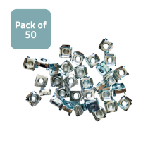 Cage Nut Set: M6x16 BZP – Pack of 50