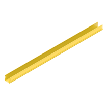 Main Duct 160x100 - 2 metres (Yellow)