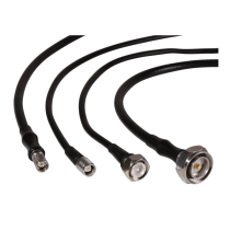 HUBER+SUHNER Sucofeed_1/2_HF with 4.3-10 Male Angled Both Ends (EACH) - 1m LIS-C9-16431X-16431X-01000-52