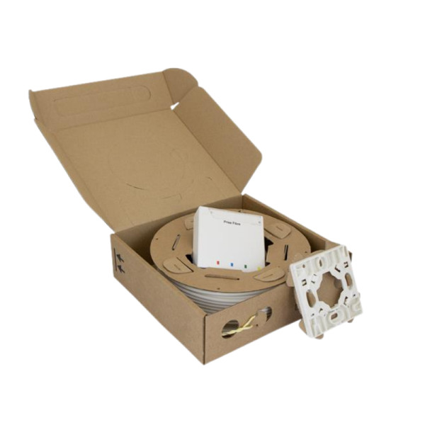 Telenco OTO HESTIA - Internal Outlet KIT - (Pre-cabled with 30m Cca Cable & 1 SC/APC Adaptor)