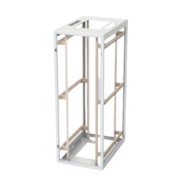 Rainford SafeServ® OX (Four Post Open Frame Rack) - 47U x 600 x 1200 - White