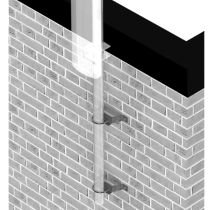 MAFI 3541 Medium Duty Wall Mount